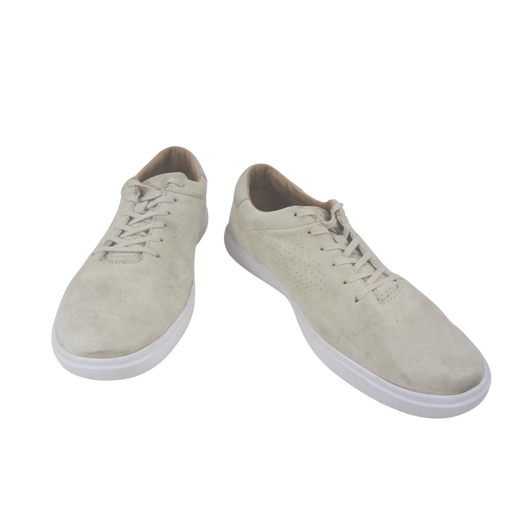Cuater The Daily Sneakers Mens 10 Taupe Suede Excellent Low Top 4MU186 Walking